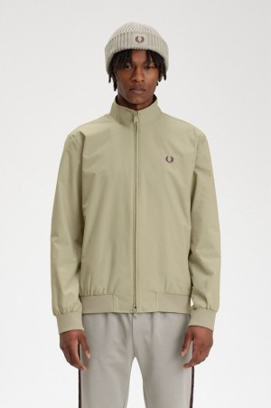 Fred Perry Brentham Men's Jackets Grey | AJG-794215