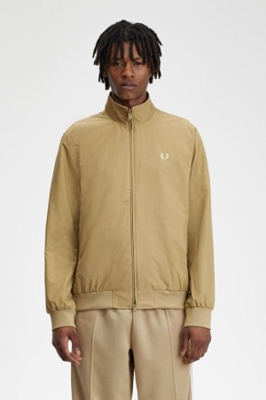 Fred Perry Brentham Men's Jackets Grey | FYJ-568207