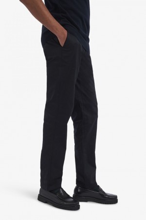 Fred Perry Classic Men's Pants Navy | HOX-504173