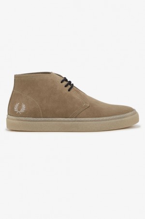 Fred Perry Hawley Men's Sneakers Grey | IVD-372965