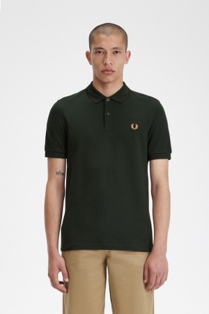 Fred Perry The Fred Perry Men's Polo Shirts Green | KBY-834097