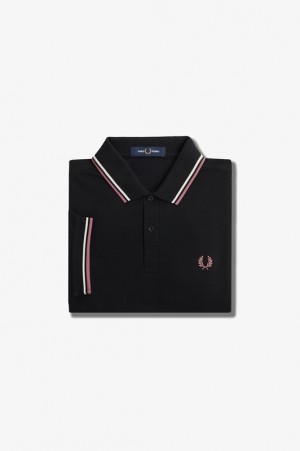 Fred Perry The Fred Perry Men's Shirts Black | XSY-921687