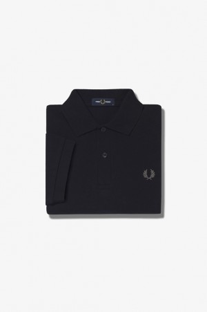 Fred Perry The Fred Perry Men's Shirts Black | AET-194580