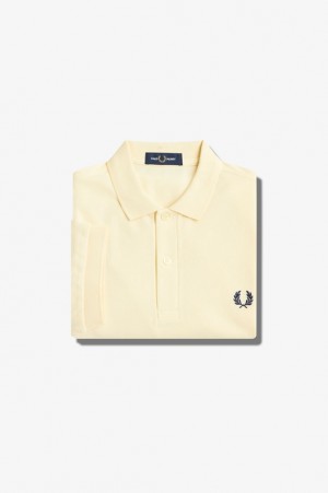 Fred Perry The Fred Perry Men's Shirts Cream | OHV-382014