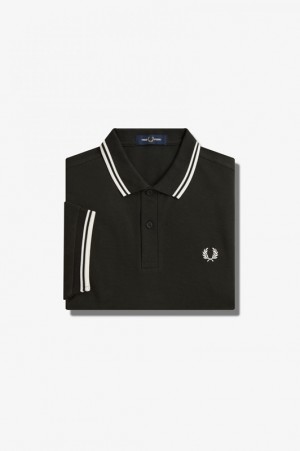 Fred Perry The Fred Perry Men's Shirts Green | URW-098512