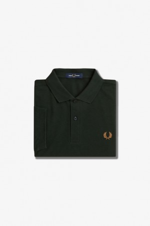 Fred Perry The Fred Perry Men's Shirts Green | PJS-041286