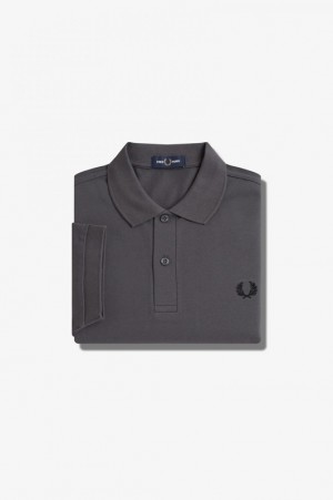 Fred Perry The Fred Perry Men's Shirts Grey | ZJN-504893