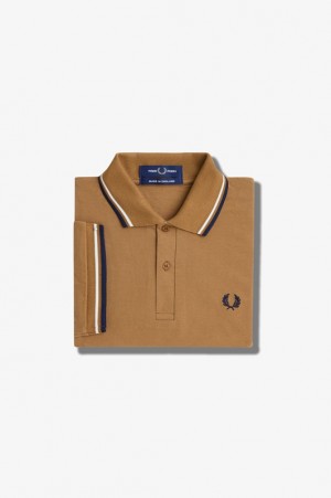 Fred Perry The Fred Perry Men's Shirts Navy | CVU-752130