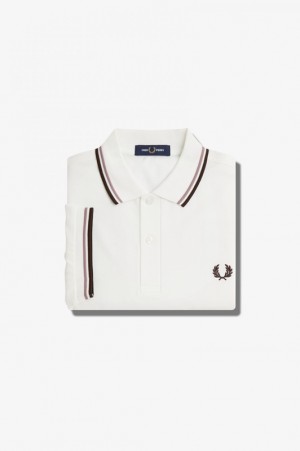 Fred Perry The Fred Perry Men's Shirts White | WKM-918075