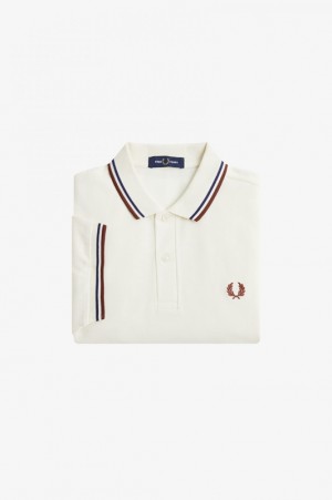 Fred Perry The Fred Perry Men's Shirts White | JKE-715208