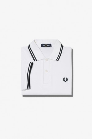 Fred Perry The Fred Perry Men's Shirts White | LTA-678539