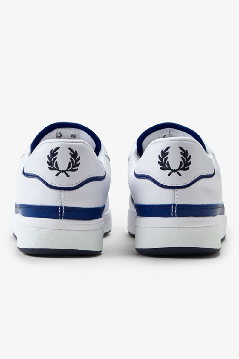 Fred Perry B300 Men's Sneakers White | JWB-648071