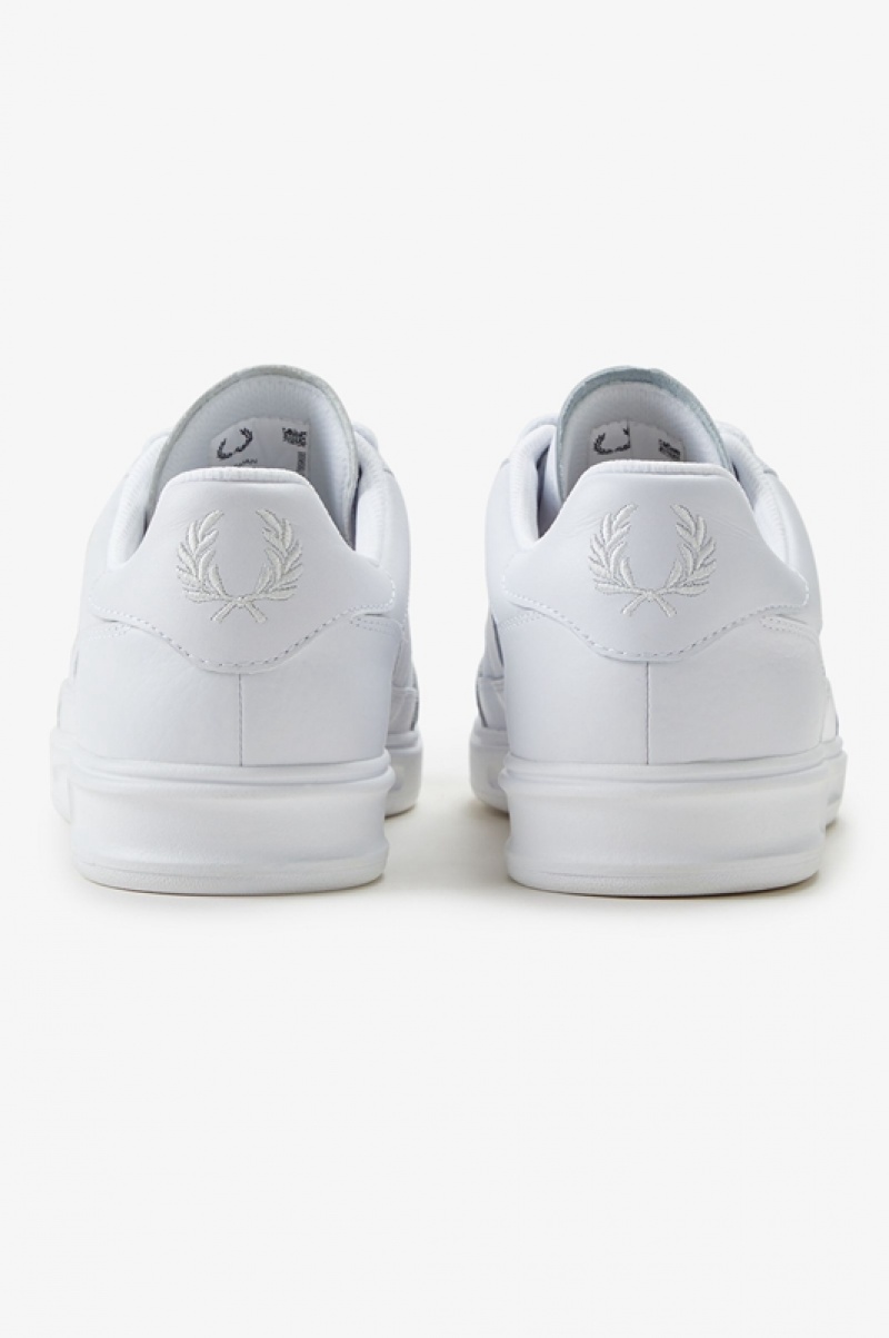 Fred Perry B440 Men's Sneakers White | DBI-093572