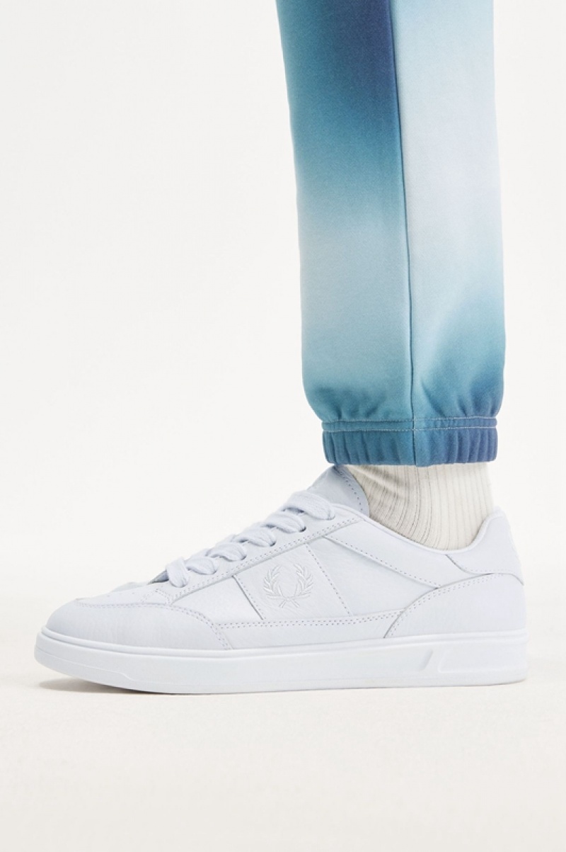 Fred Perry B440 Men's Sneakers White | DBI-093572