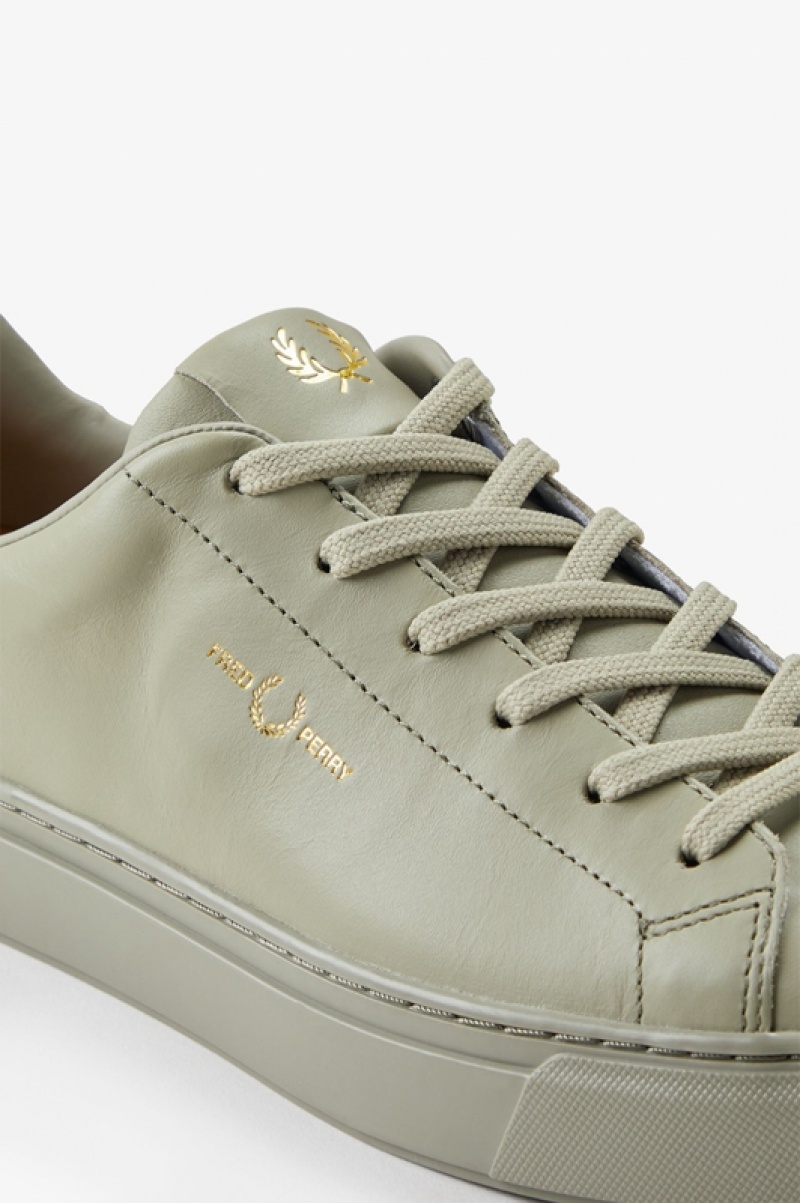 Fred Perry B71 Men's Sneakers Green | DCQ-608921