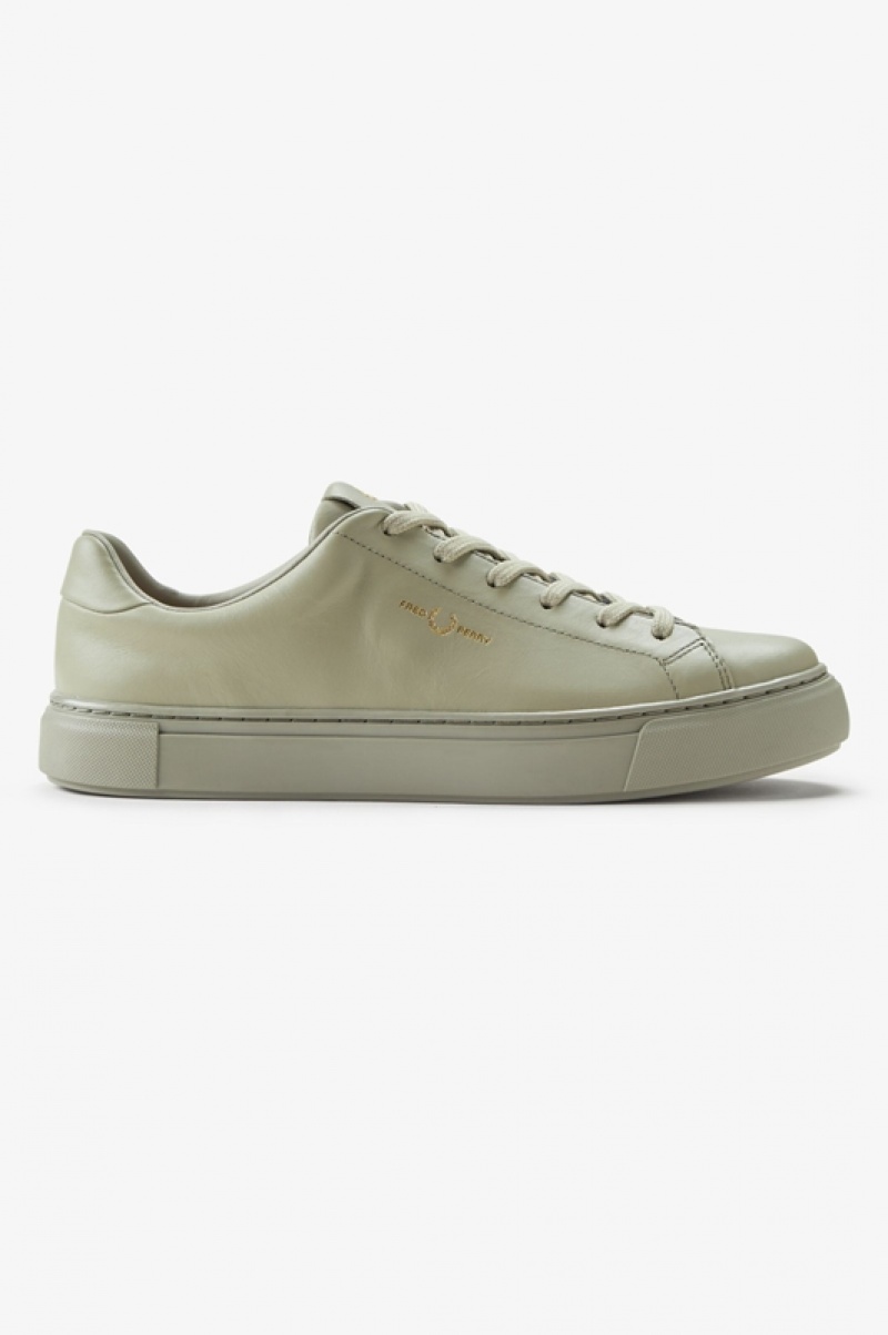 Fred Perry B71 Men\'s Sneakers Green | DCQ-608921