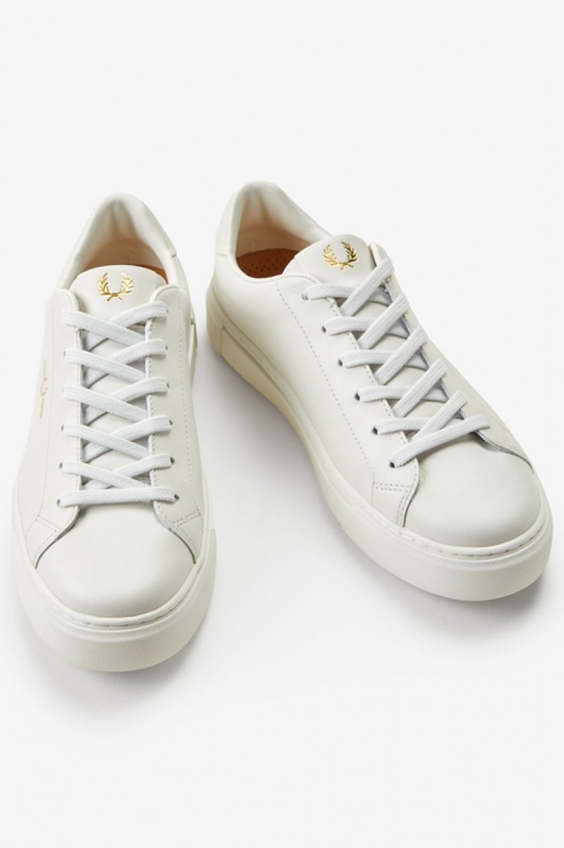 Fred Perry B71 Men's Sneakers White | BZG-132649