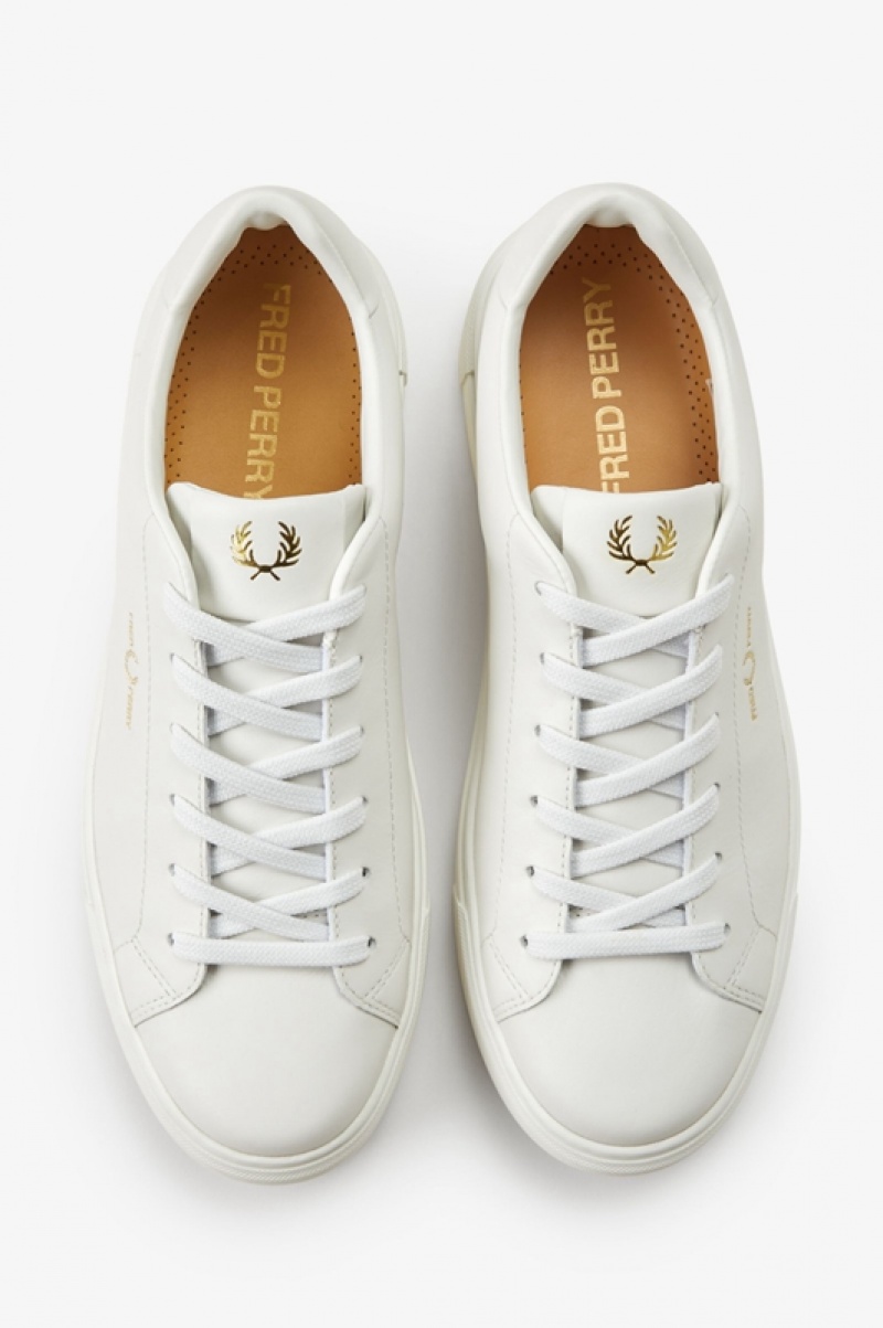 Fred Perry B71 Men's Sneakers White | BZG-132649