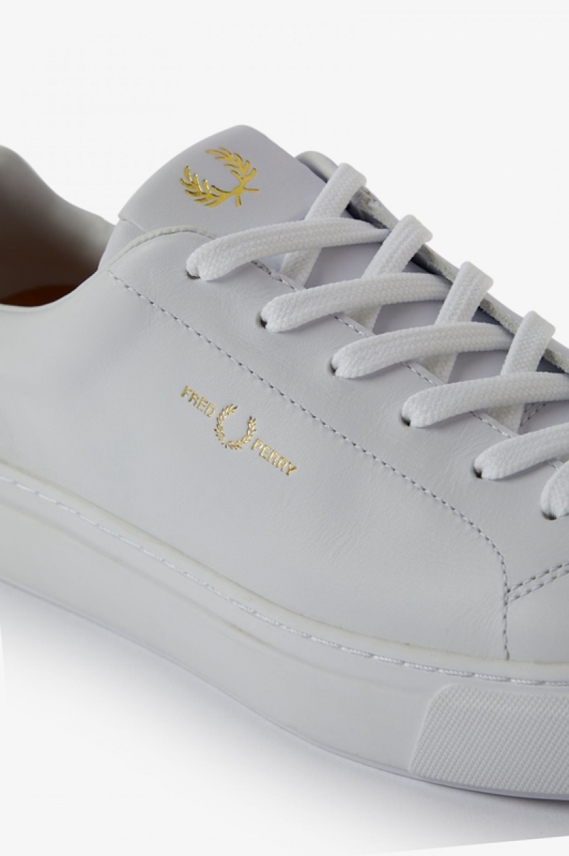 Fred Perry B71 Men's Sneakers White | QFI-925310