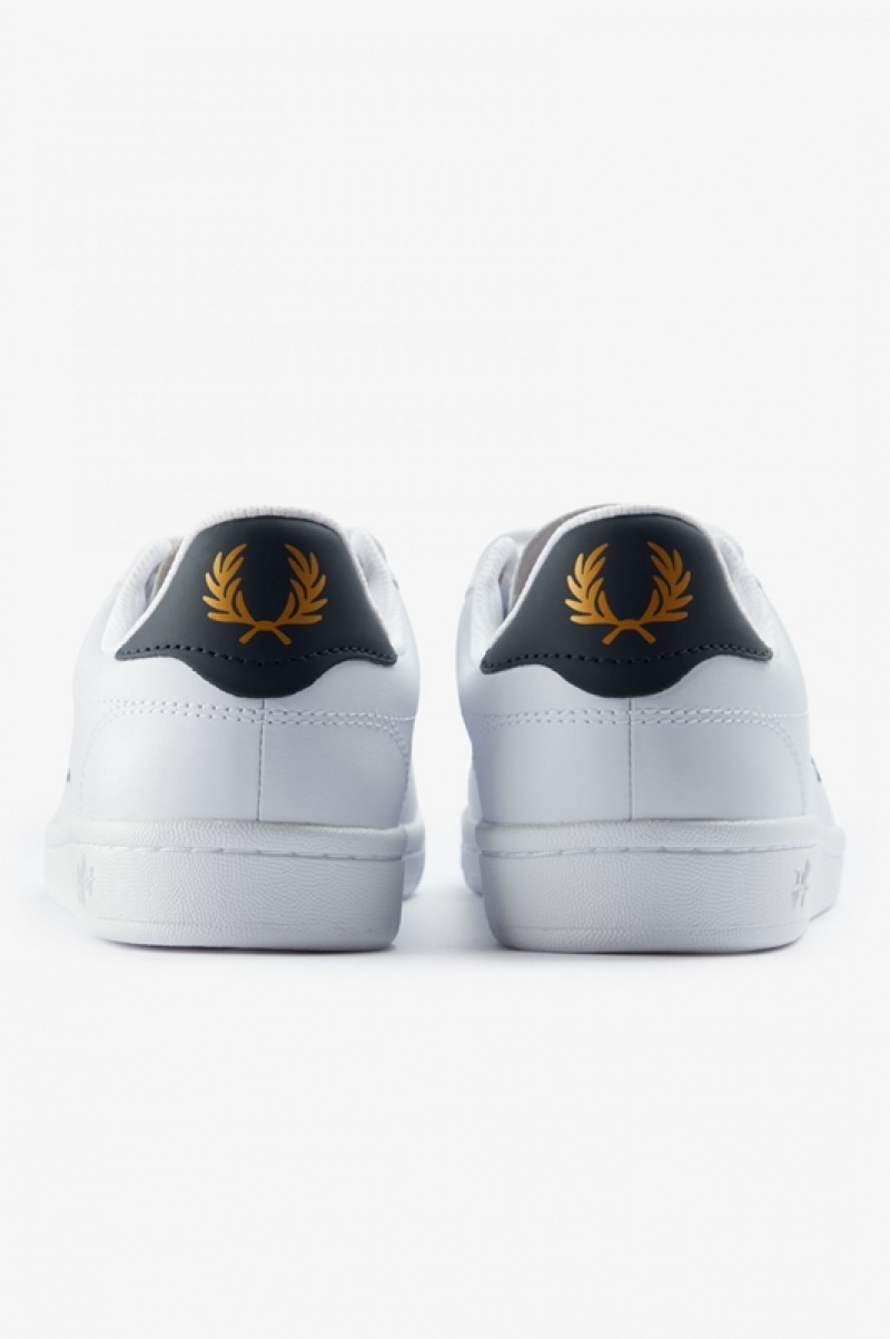 Fred Perry B721 Men's Sneakers White | UIG-324056