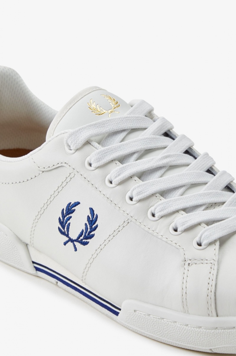 Fred Perry B722 Men's Sneakers White | EAN-713290