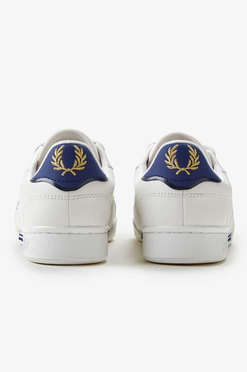 Fred Perry B722 Men's Sneakers White | EAN-713290