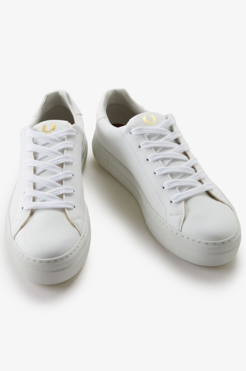 Fred Perry B80 Vegan Men's Sneakers White | QXM-260159