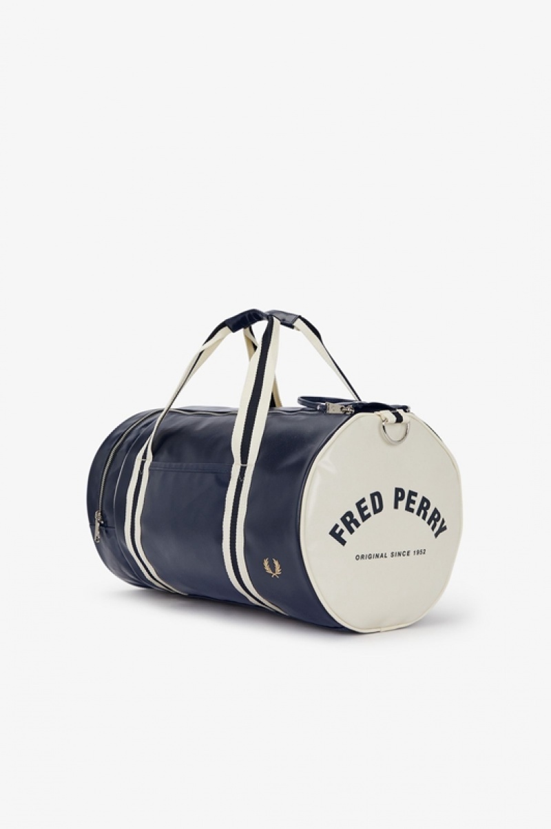 Fred Perry Classic Men's Luggage Bags Dark Grey | TIK-159680