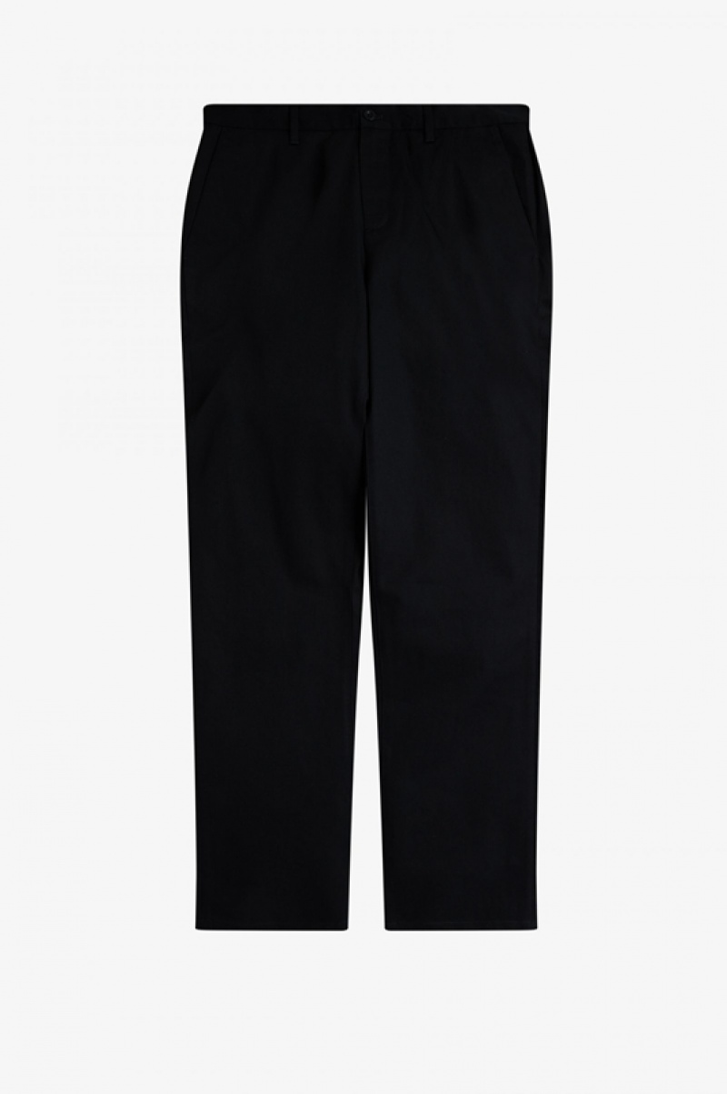 Fred Perry Classic Men's Pants Navy | HOX-504173