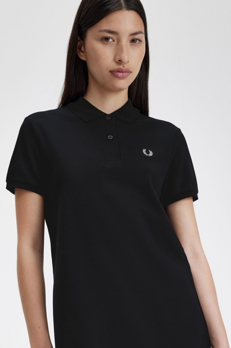 Fred Perry Fred Perry- Women's Dress Black | BVS-098452