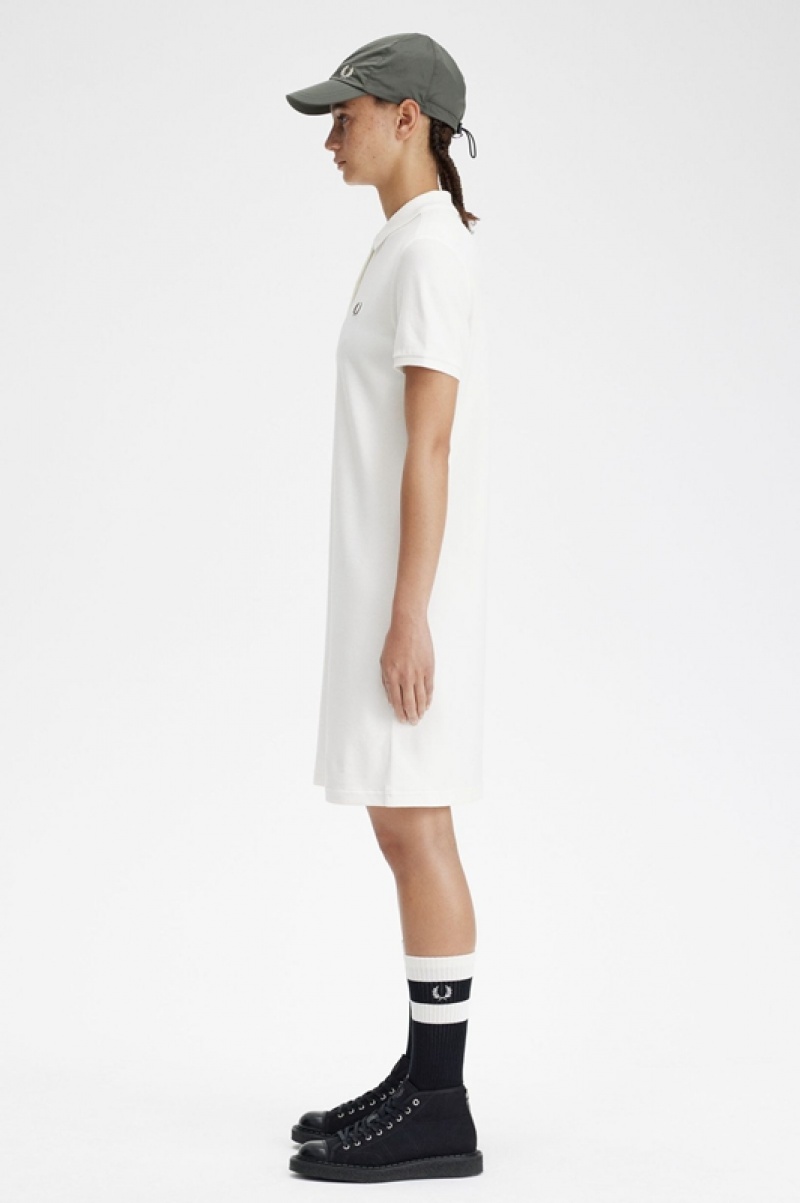 Fred Perry Fred Perry- Women's Dress White | EFN-735206