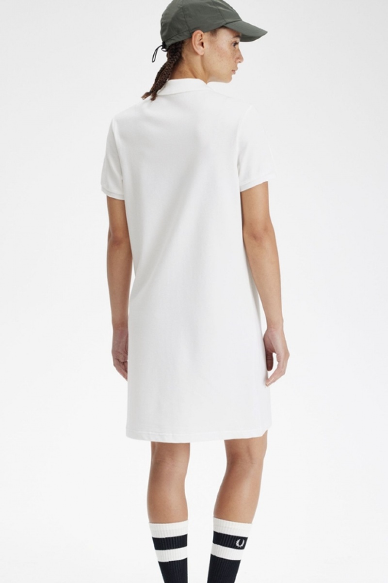 Fred Perry Fred Perry- Women's Dress White | EFN-735206