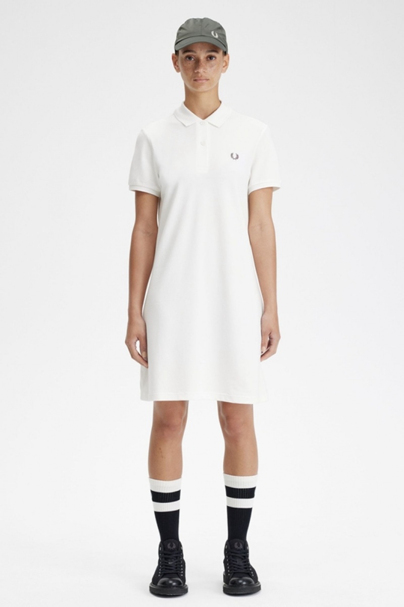 Fred Perry Fred Perry- Women\'s Dress White | EFN-735206