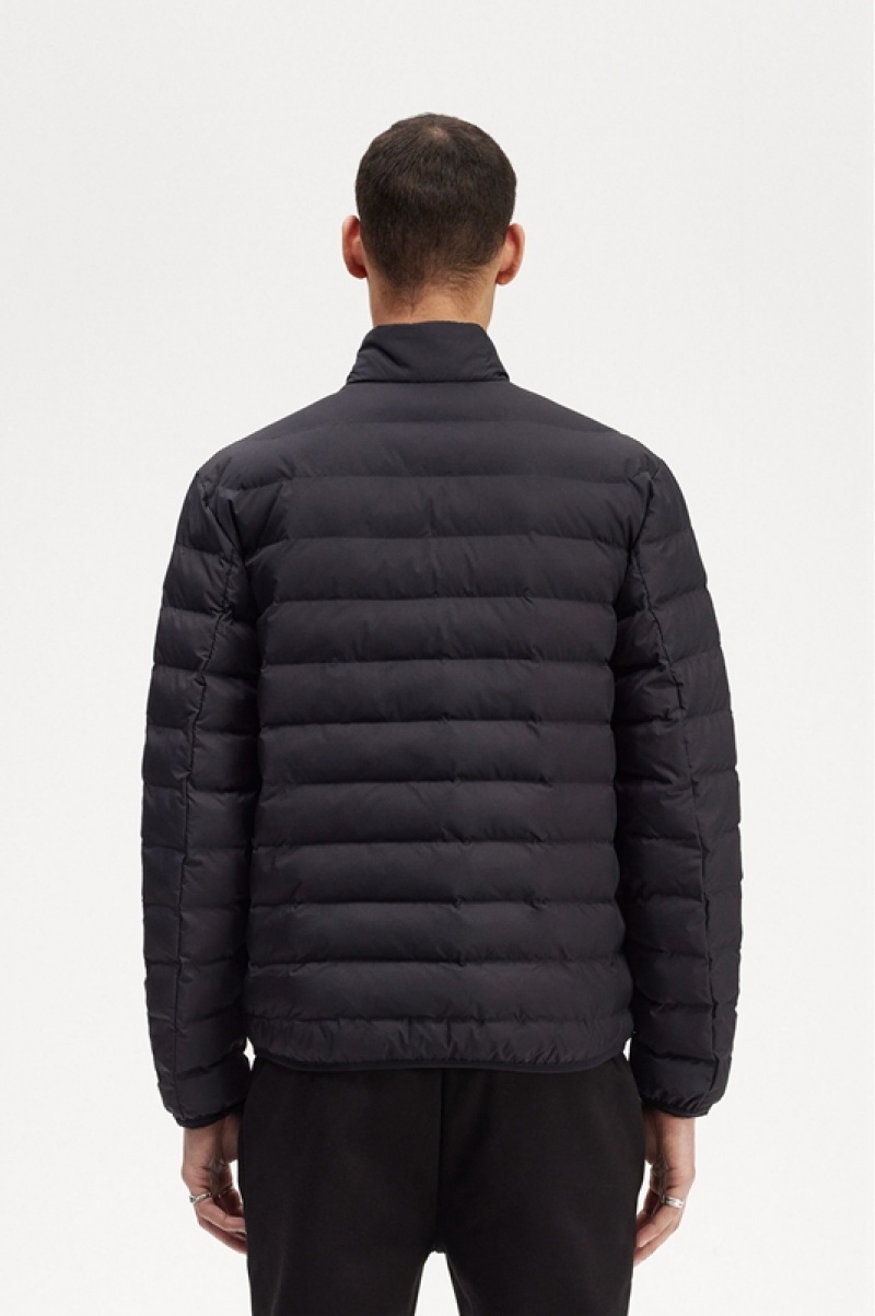 Fred Perry Insulated Men's Jackets Black | CXA-453096