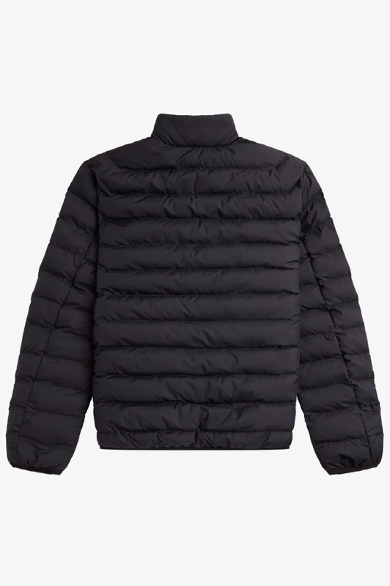 Fred Perry Insulated Men's Jackets Black | CXA-453096