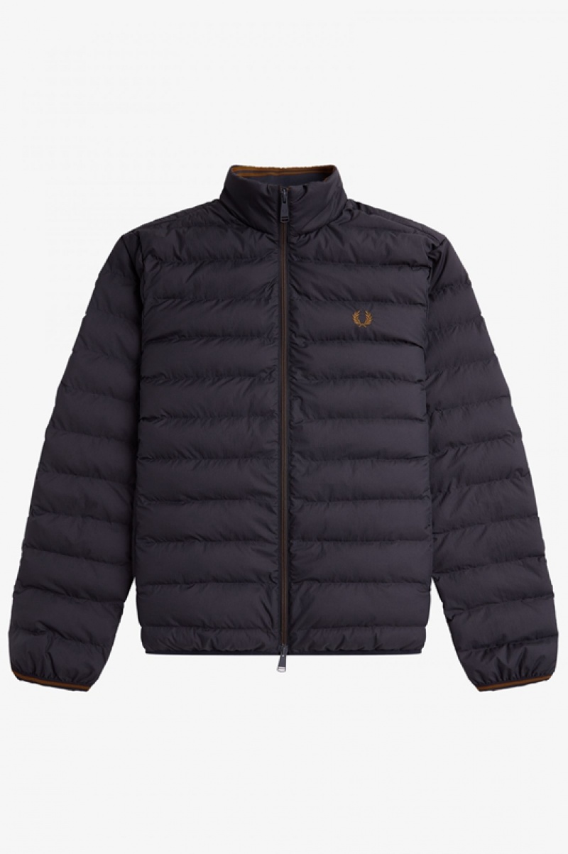 Fred Perry Insulated Men's Jackets Navy | UJO-650147