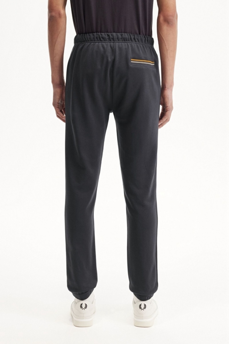 Fred Perry Loopback Men's Sweatpants Grey | UOI-029368