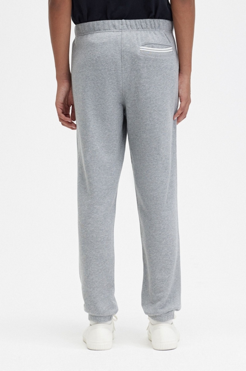 Fred Perry Loopback Sweat Men's Pants Grey | EGS-627408