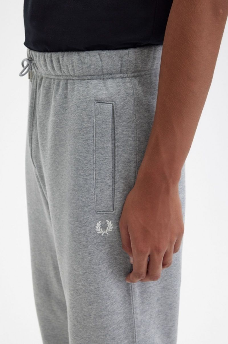 Fred Perry Loopback Sweat Men's Pants Grey | EGS-627408