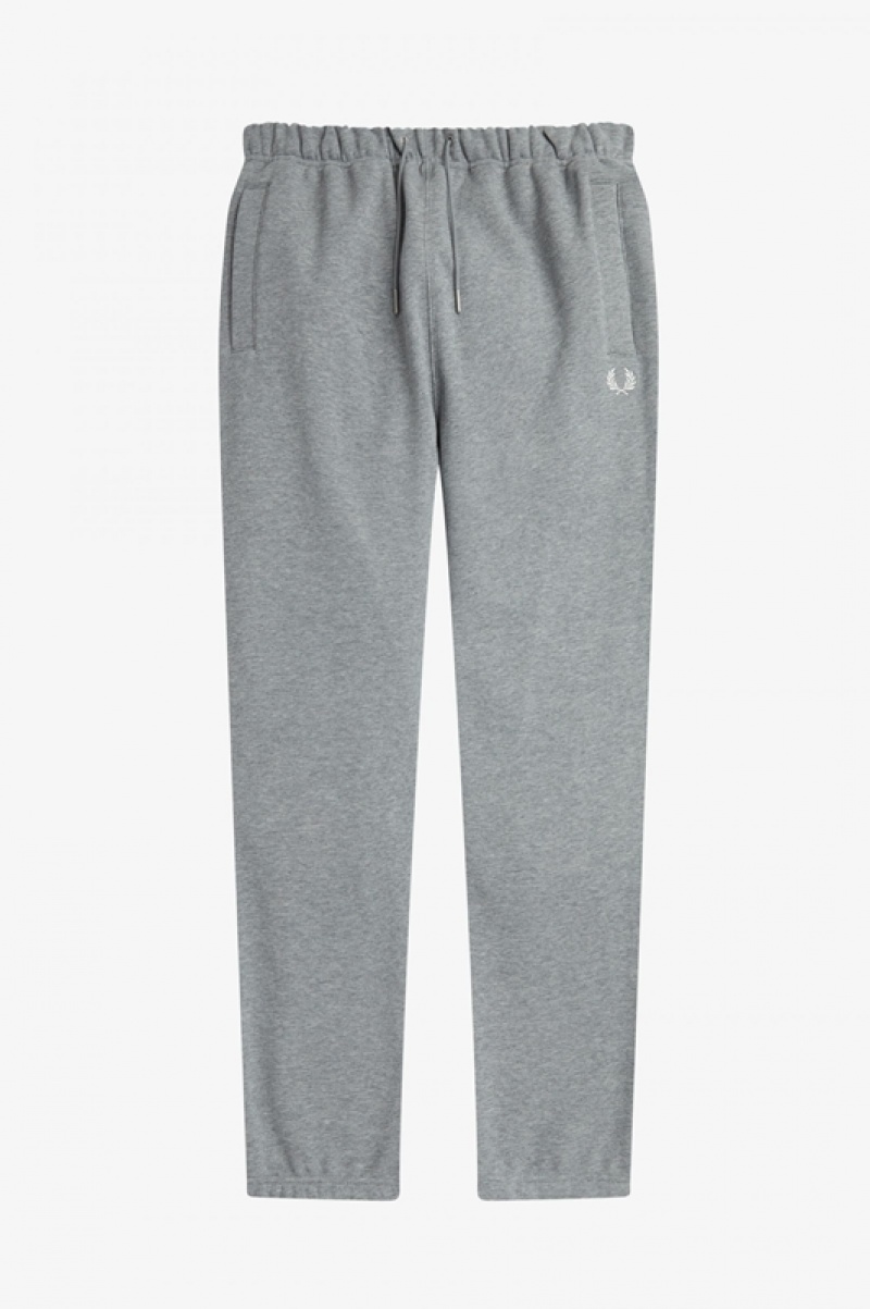 Fred Perry Loopback Sweat Men's Pants Grey | EGS-627408