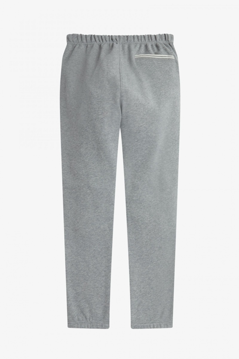 Fred Perry Loopback Sweat Men's Pants Grey | EGS-627408