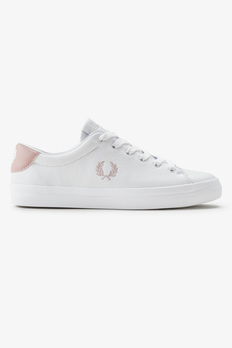 Fred Perry Lottie Women\'s Sneakers White | ZNM-873605