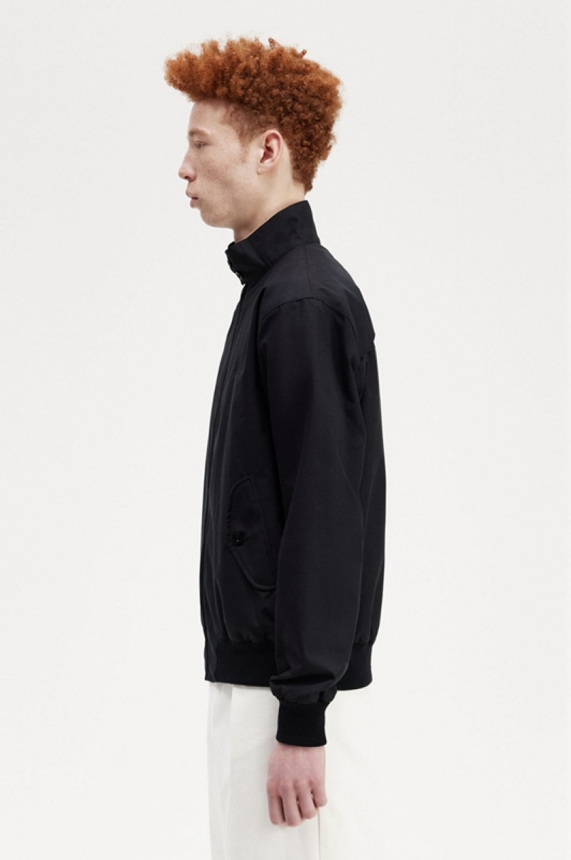 Fred Perry Made In England Men's Jackets Black | AYE-219863