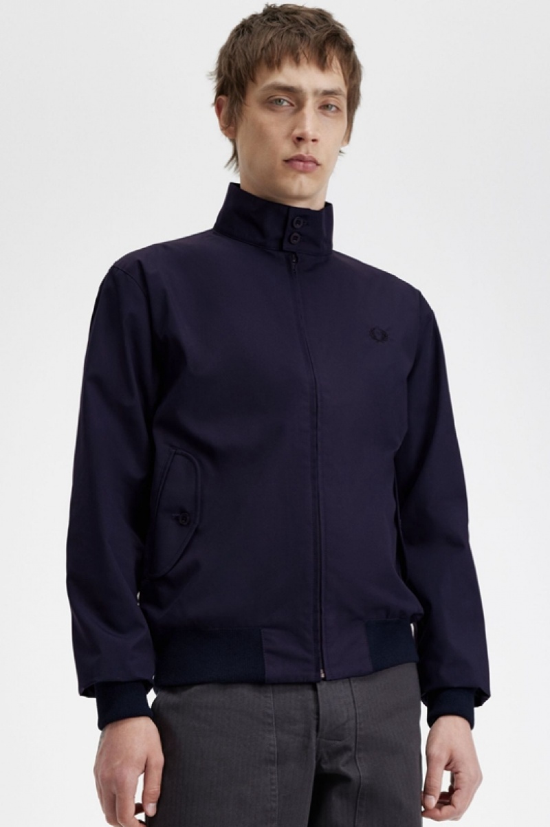 Fred Perry Made In England Men's Jackets Navy | FPL-361085