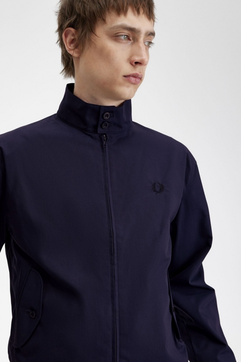 Fred Perry Made In England Men's Jackets Navy | FPL-361085