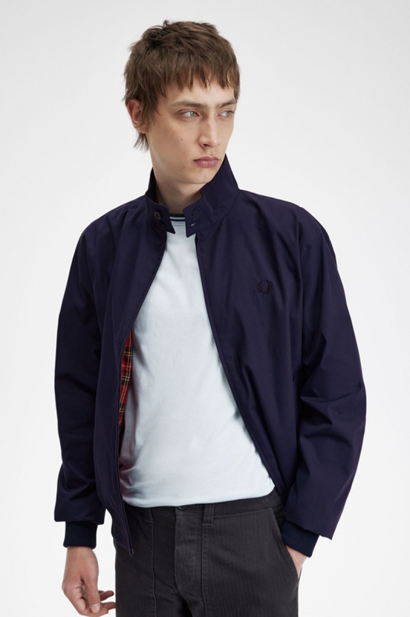 Fred Perry Made In England Men's Jackets Navy | FPL-361085