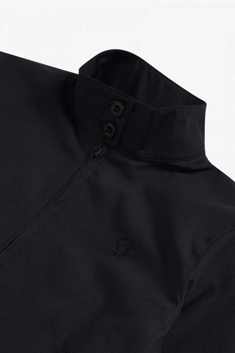 Fred Perry Made In England Women's Jackets Black | UIE-960271