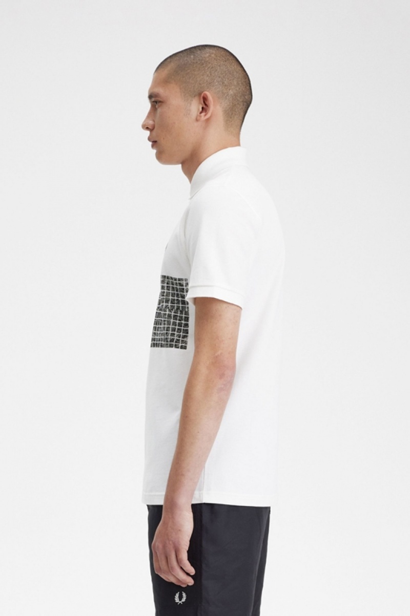 Fred Perry Margaret Howell Men's Shirts White | AZL-140853