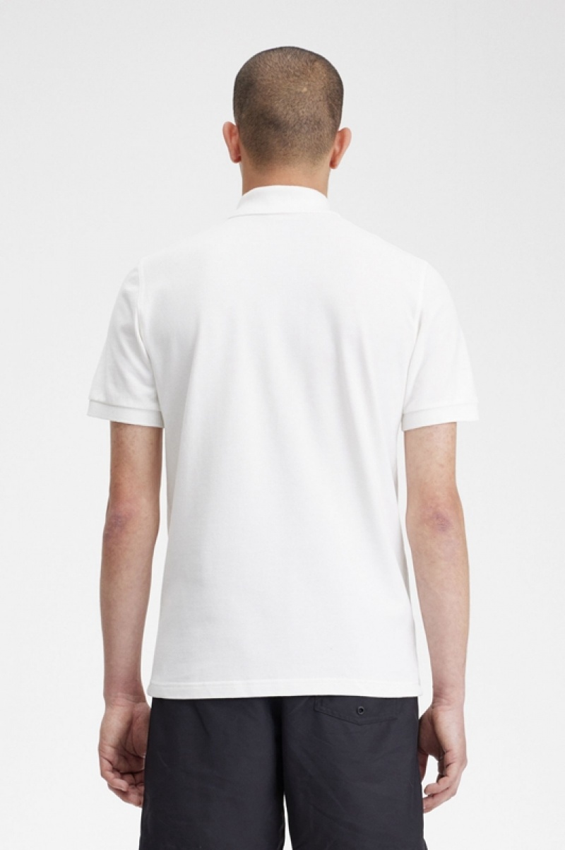 Fred Perry Margaret Howell Men's Shirts White | AZL-140853