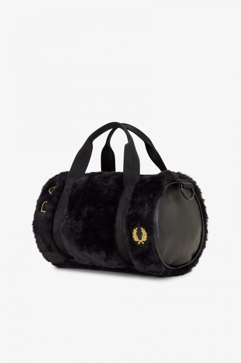 Fred Perry Mini Women's Luggage Bags Black | KSO-987435